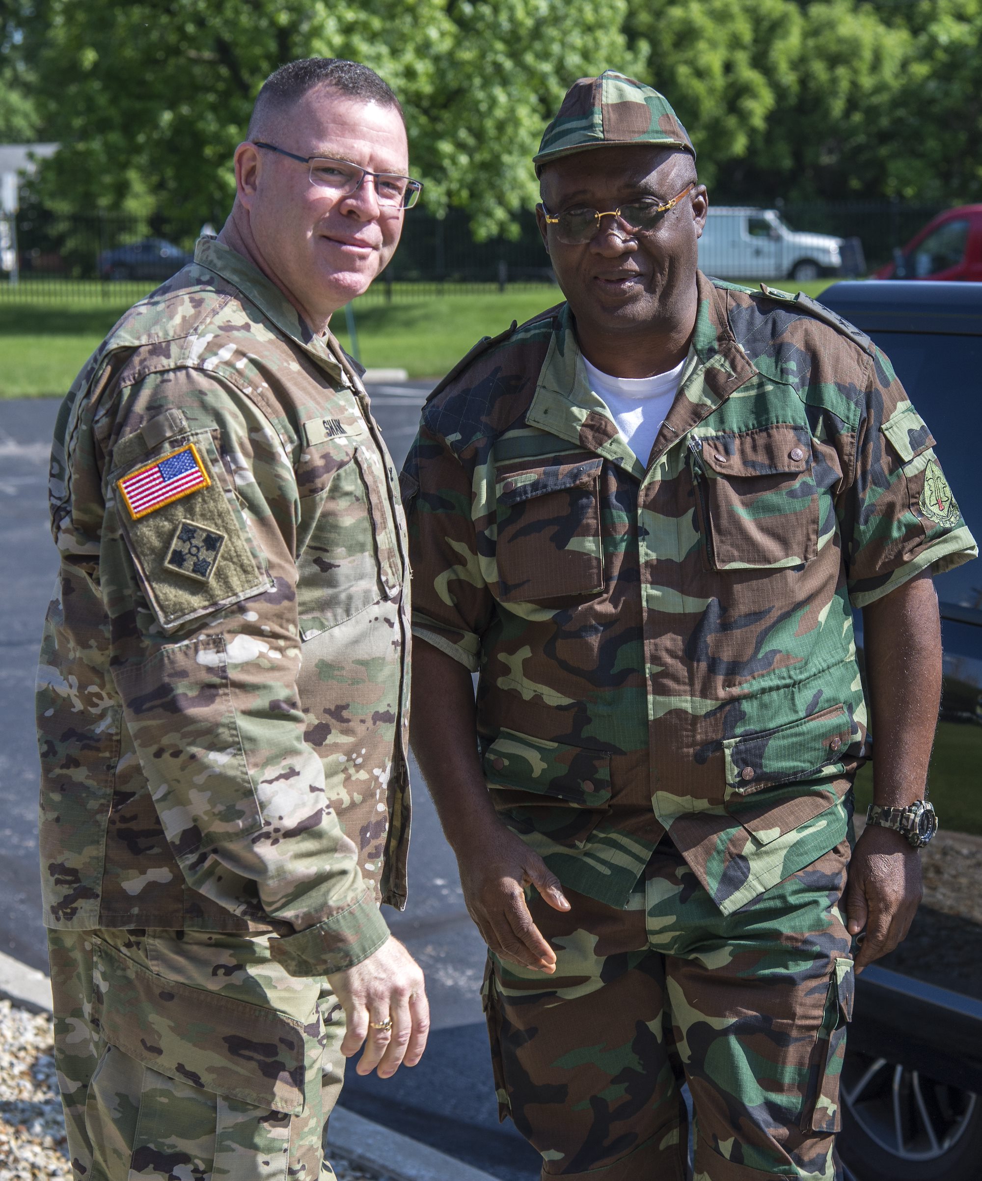 Angolan Armed Forces general visits US, Ohio for first time