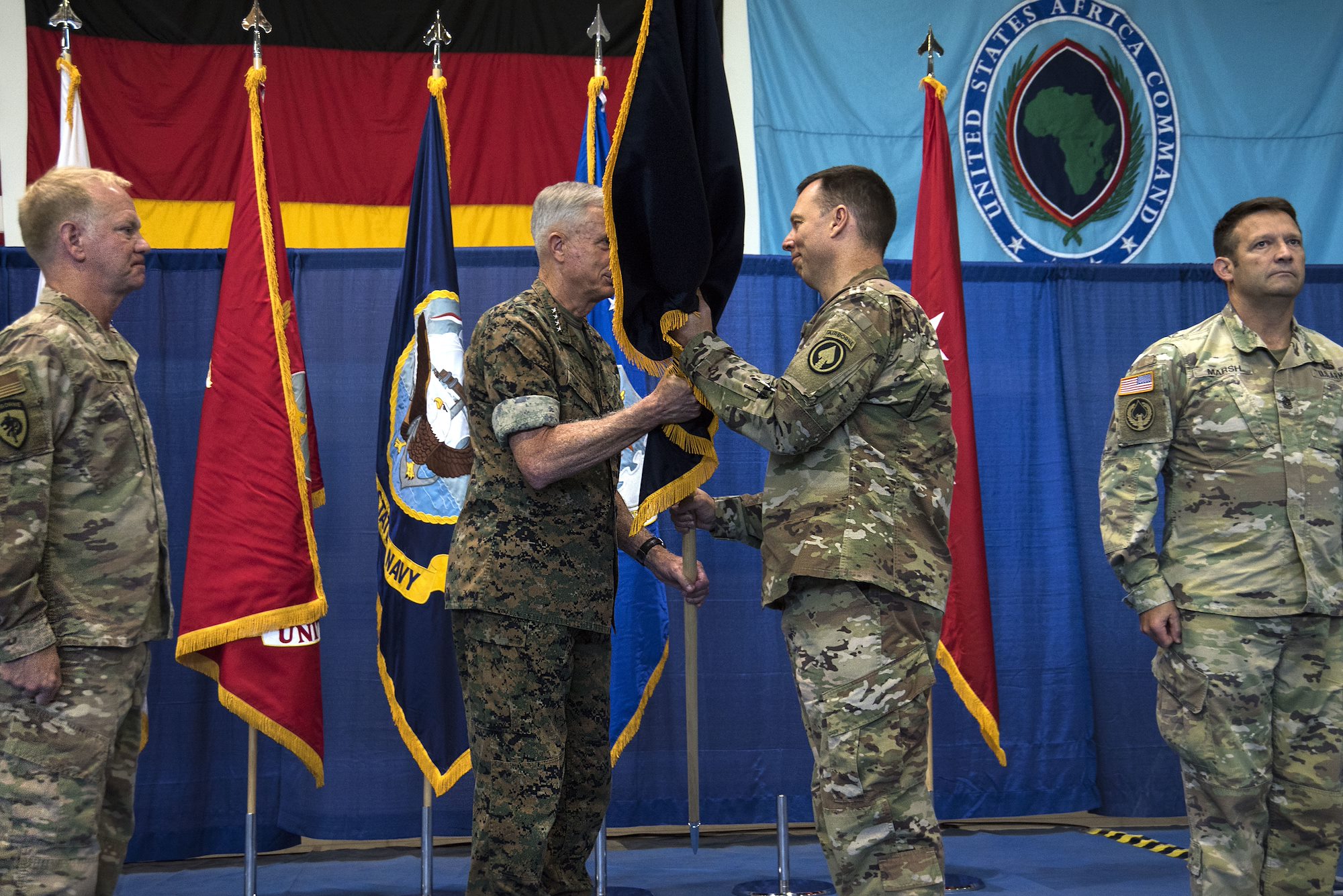 Special Operations Command Africa receives new commander