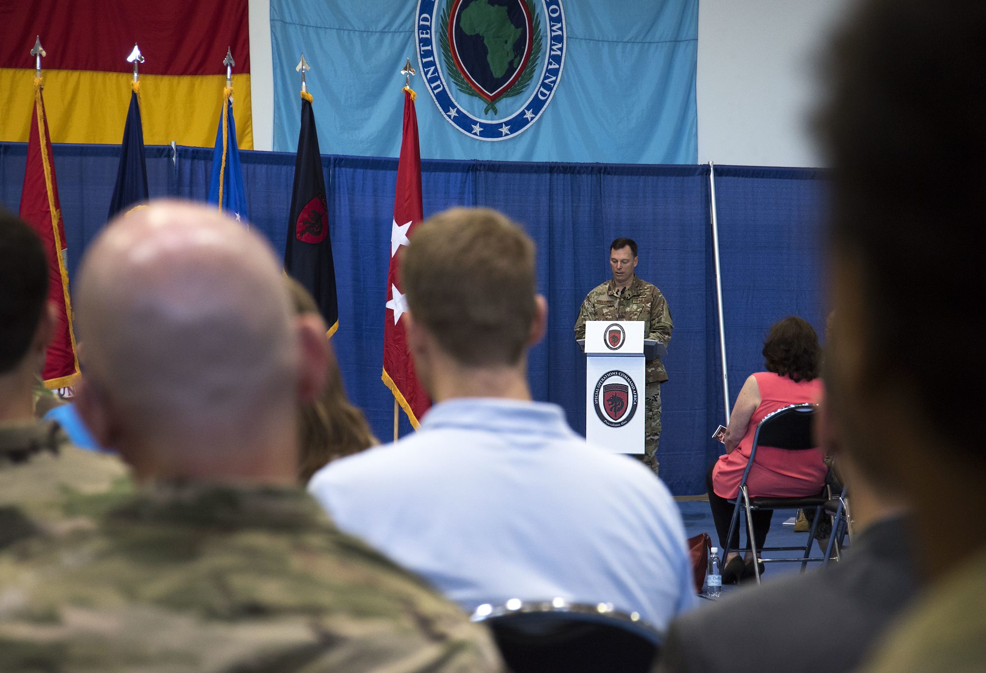 Special Operations Command Africa receives new commander