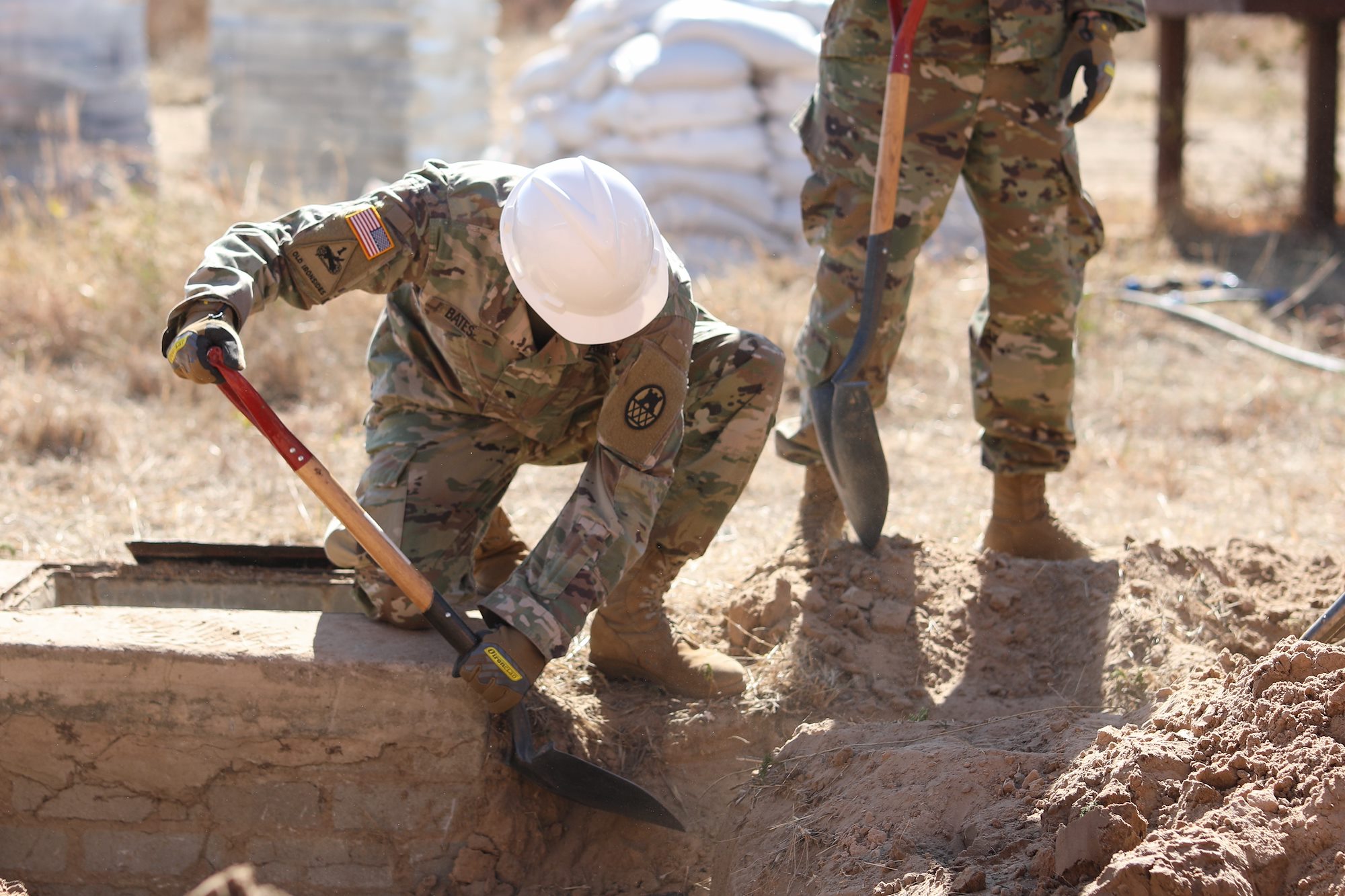 NC Guard Engineers work on Building Projects and Relationships in Botswana