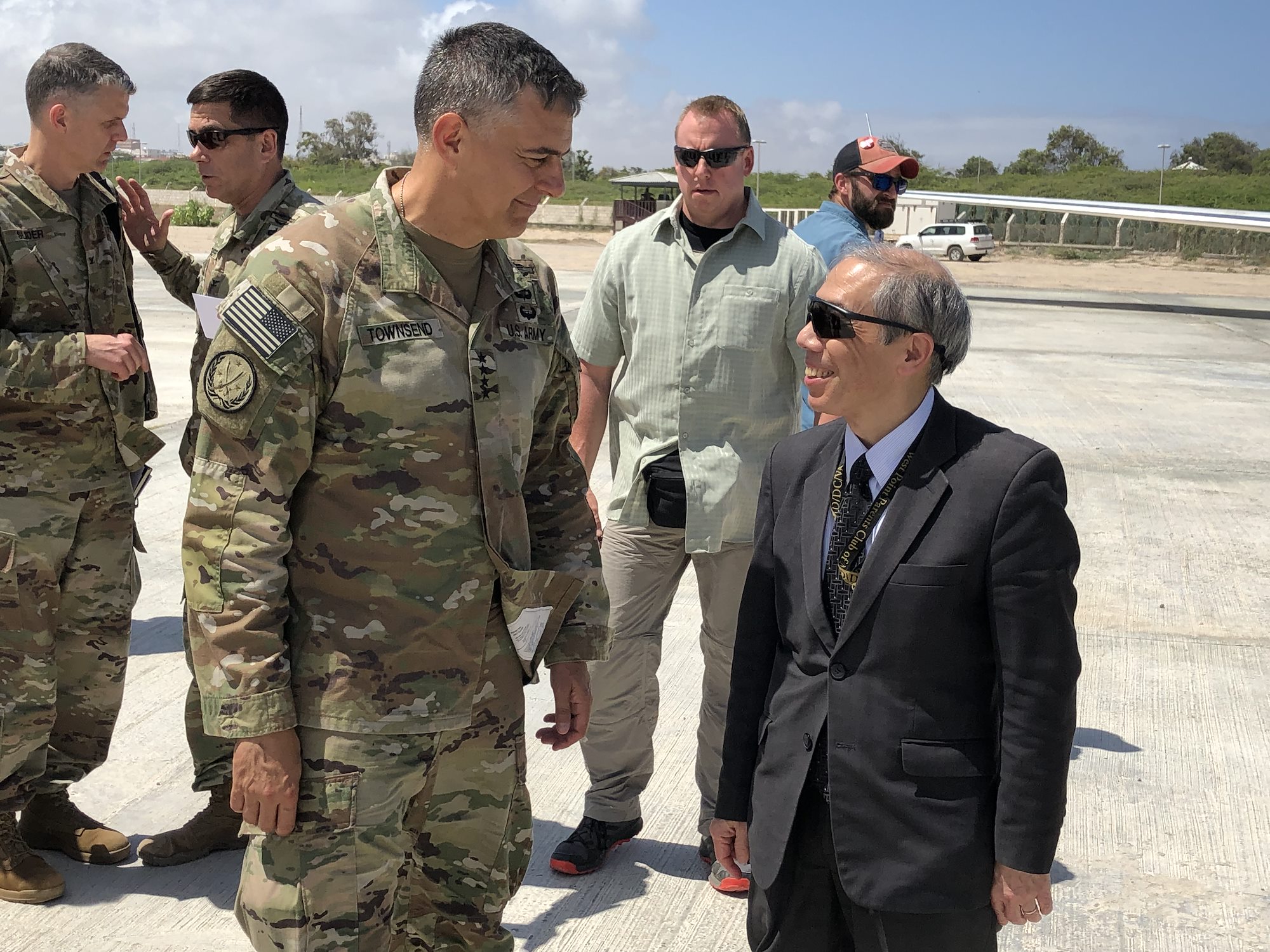 New AFRICOM Commander Visits Somalia