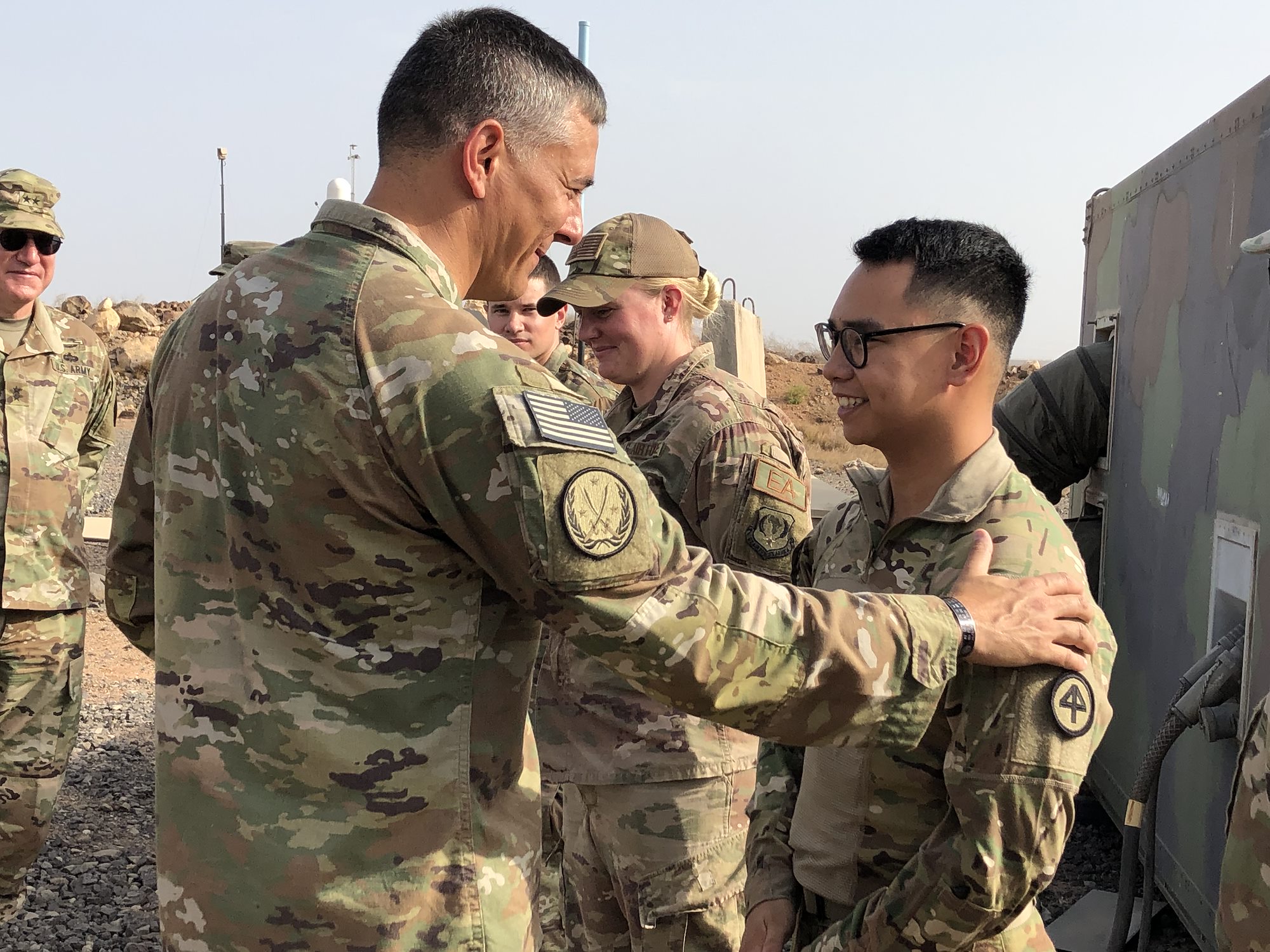 Townsend Visits Djibouti, Meets with troops, Embassy, Host Nation