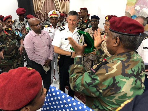 Townsend Visits Djibouti, Meets with troops, Embassy, Host Nation