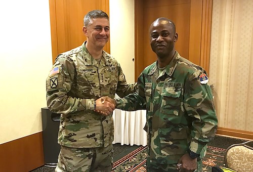 AFRICOM Commander Meets with African Chiefs of Defense