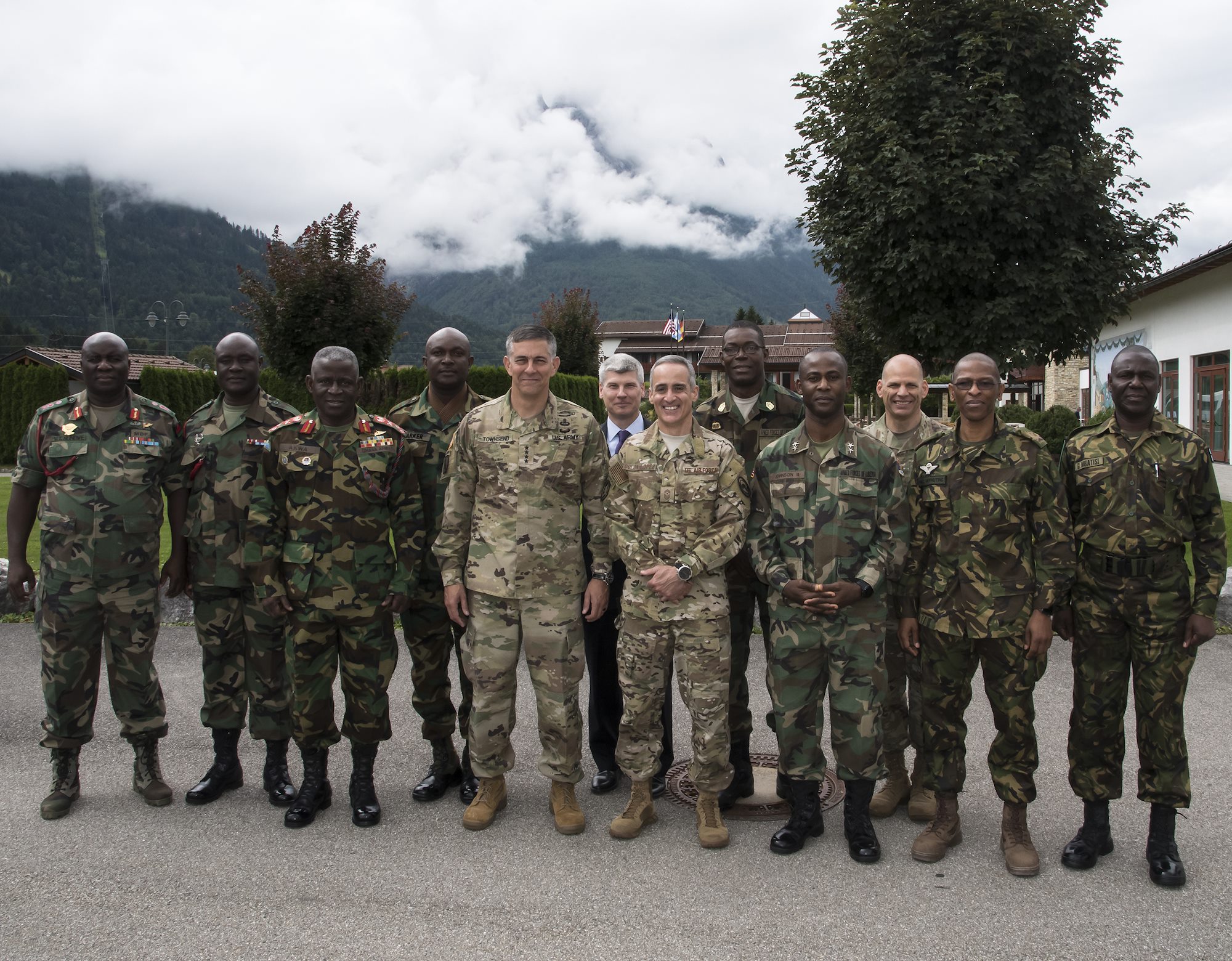 AFRICOM Commander Meets with African Chiefs of Defense