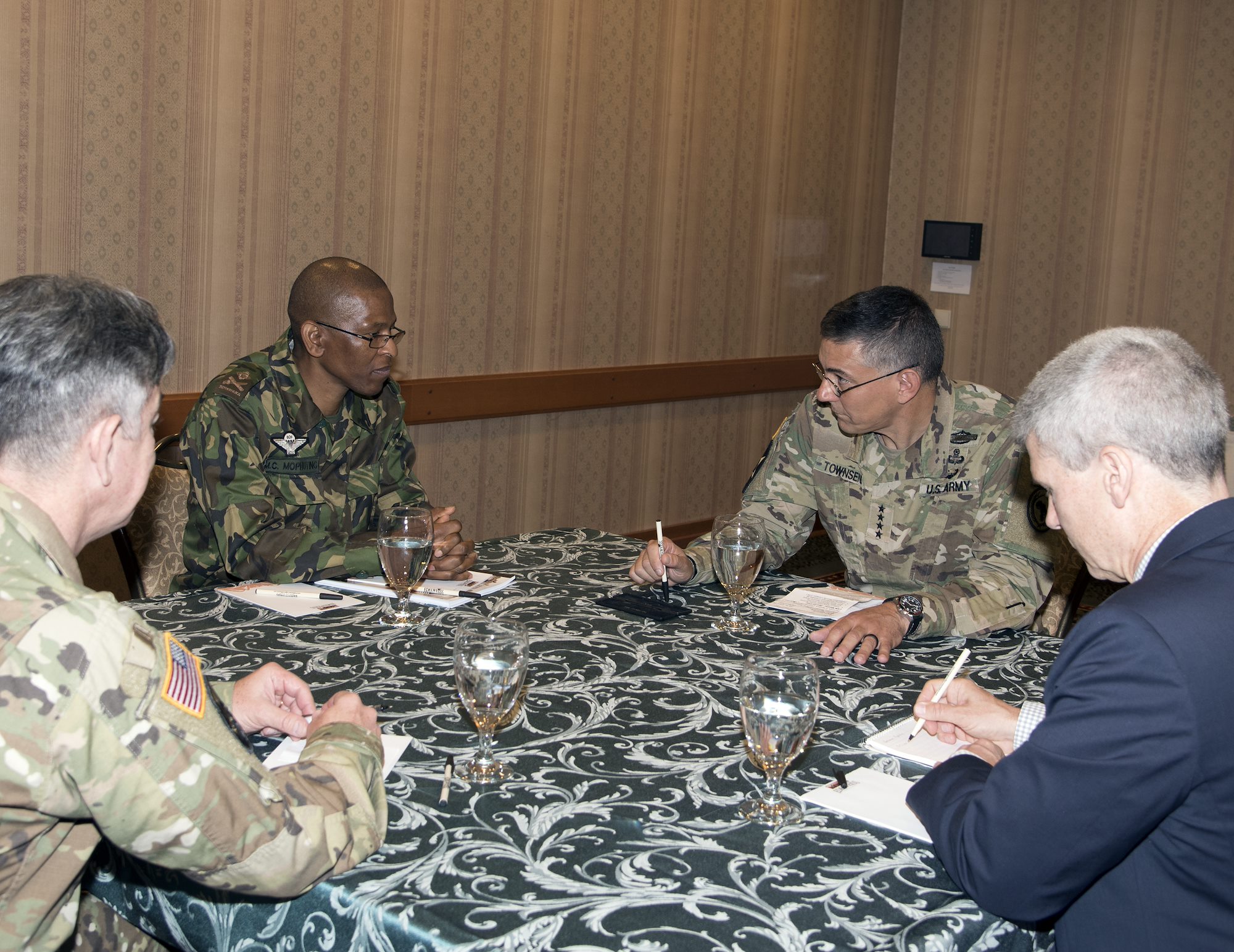 AFRICOM Commander Meets with African Chiefs of Defense