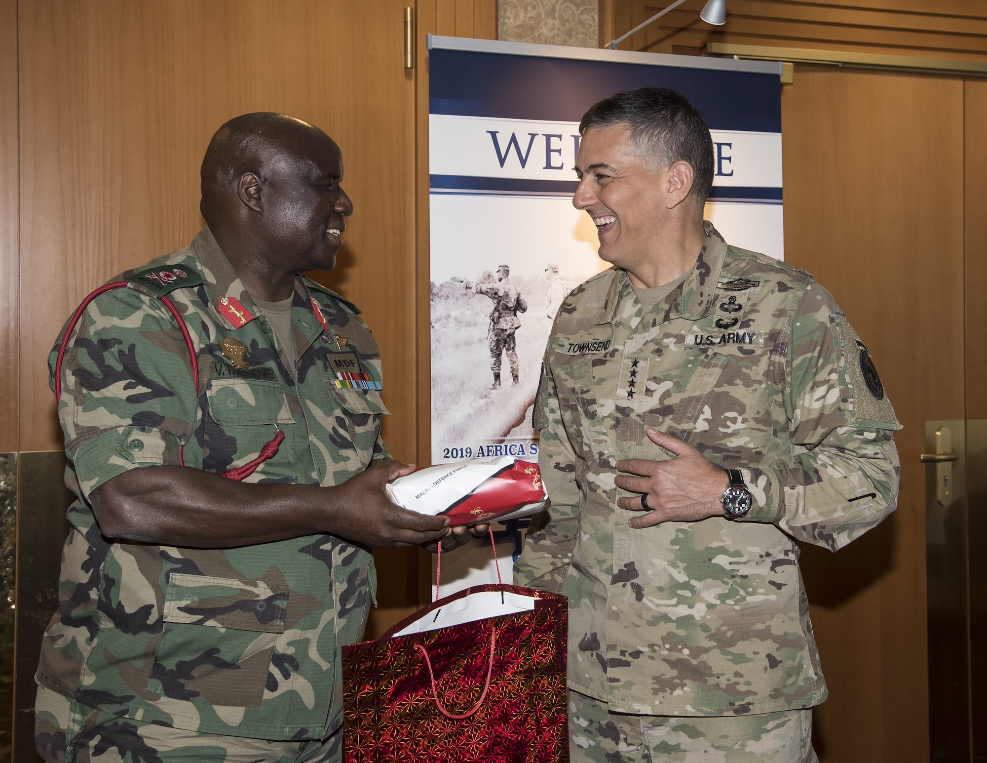 AFRICOM Commander Meets with African Chiefs of Defense