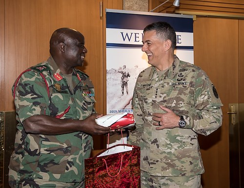 AFRICOM Commander Meets with African Chiefs of Defense