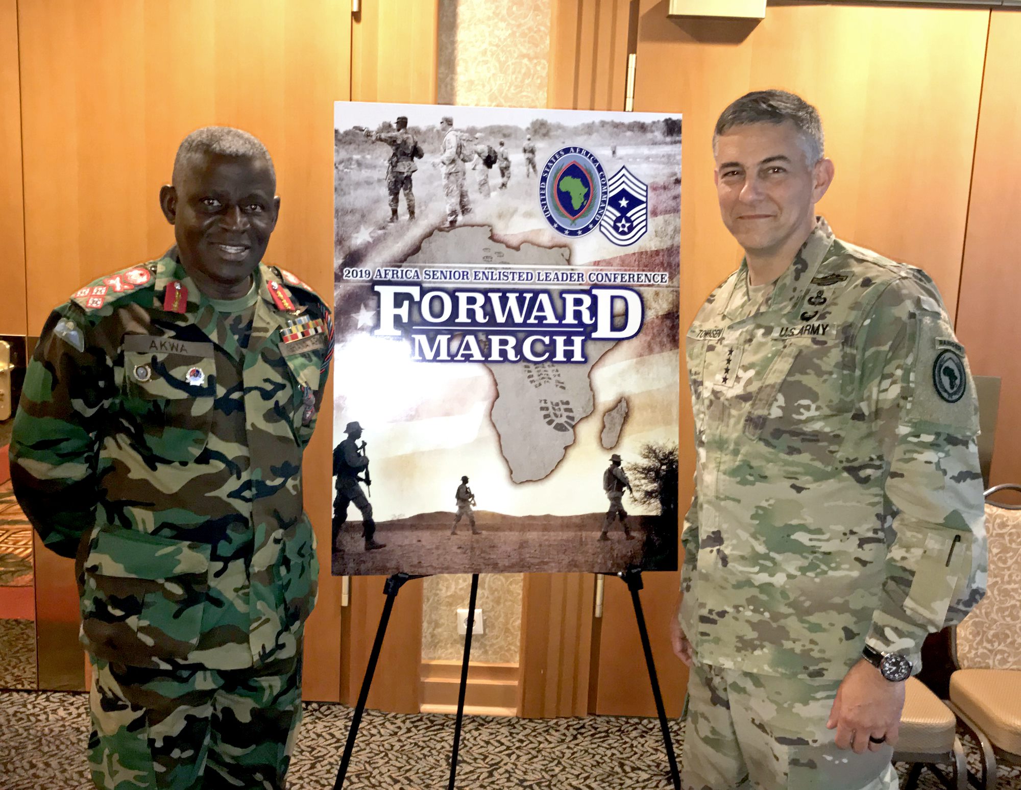 AFRICOM Commander Meets with African Chiefs of Defense