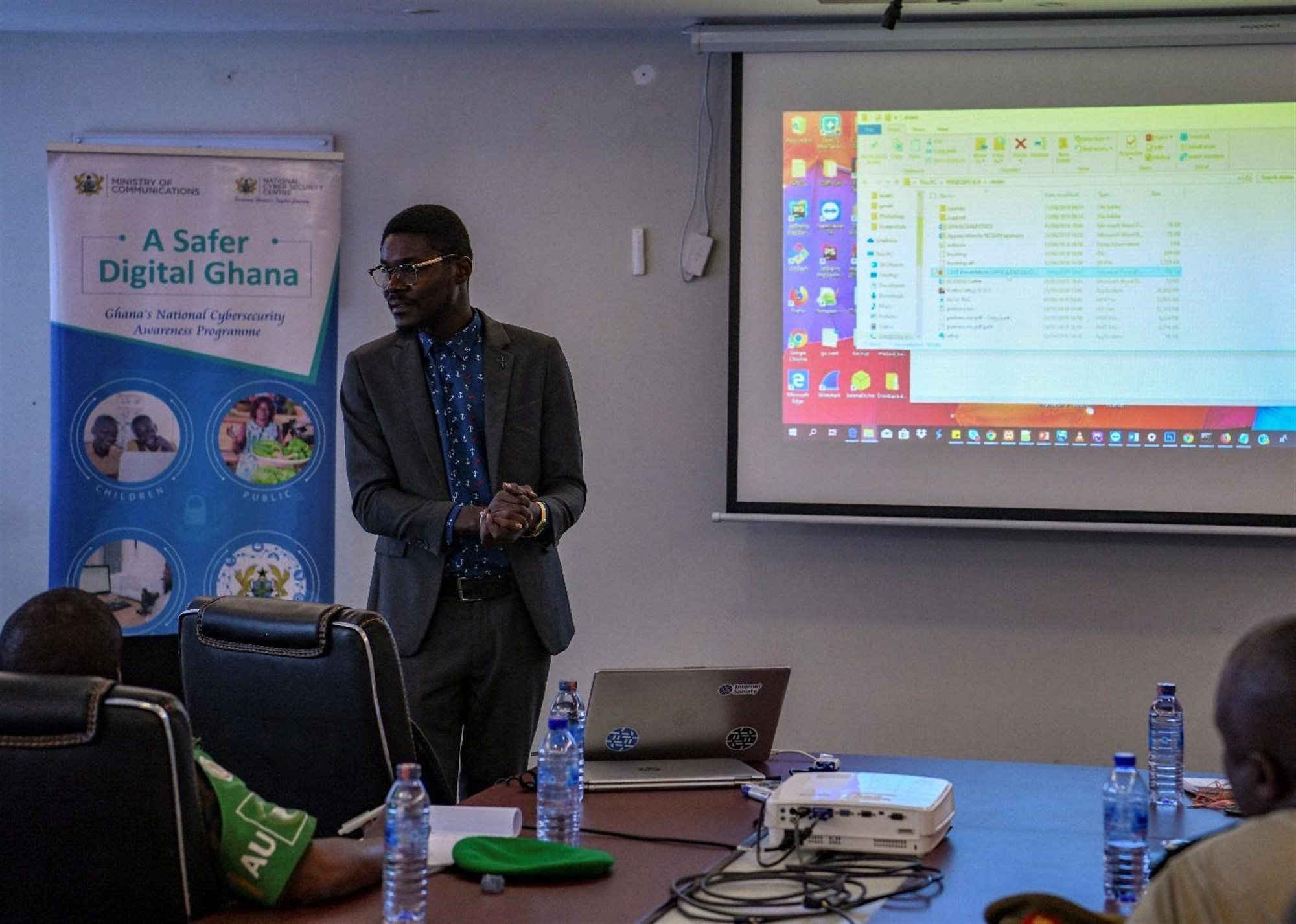 Africa Endeavor 2019 Participants visit Ghanaian communications firms 