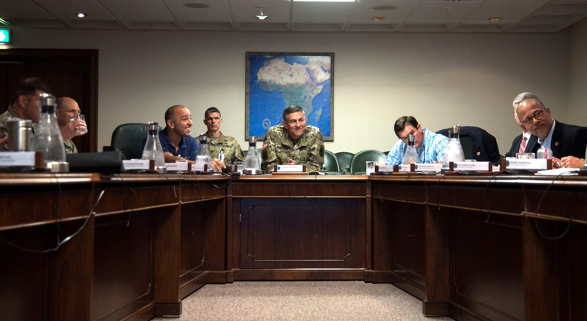 Congressional Delegation visits U.S. Africa Command