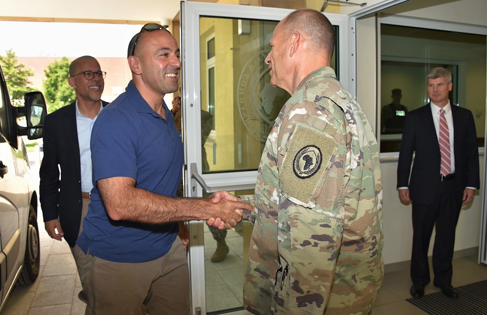 Congressional Delegation visits U.S. Africa Command