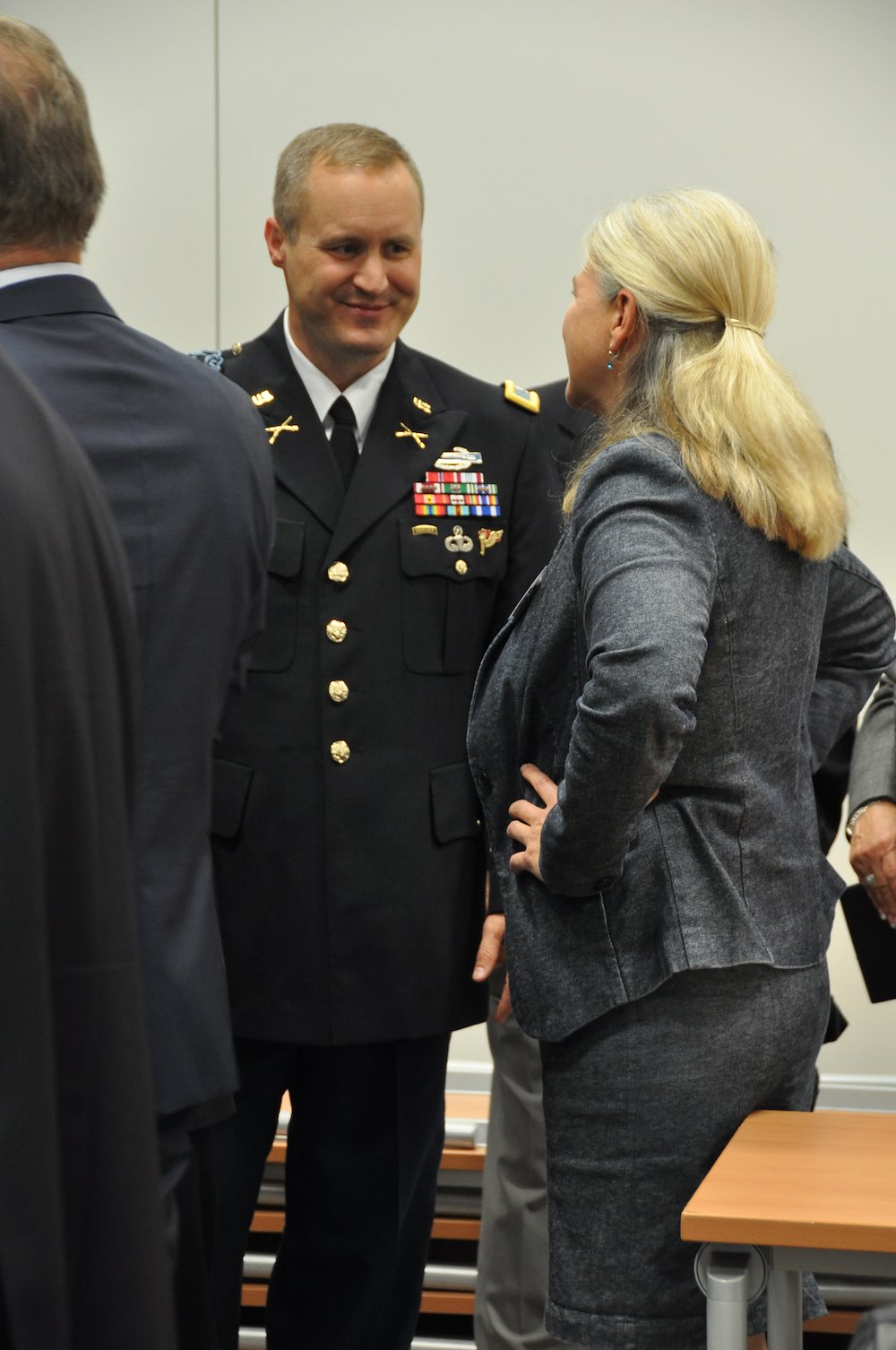 AFRICOM hosts a reception for the American Chamber of Commerce in Germany