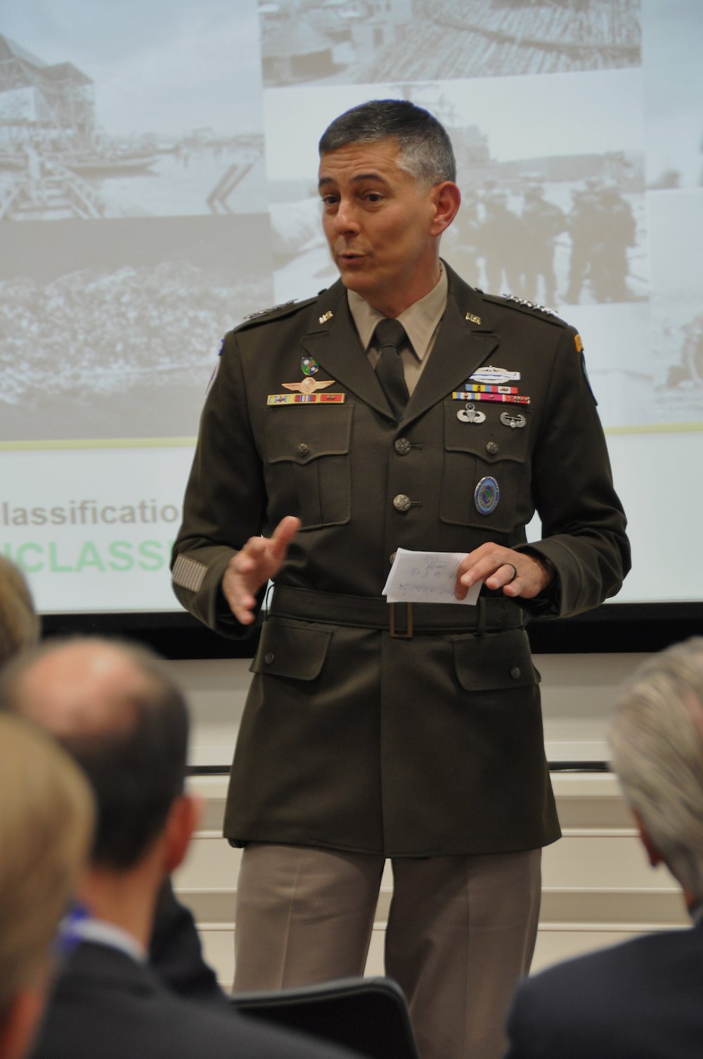 AFRICOM hosts a reception for the American Chamber of Commerce in Germany