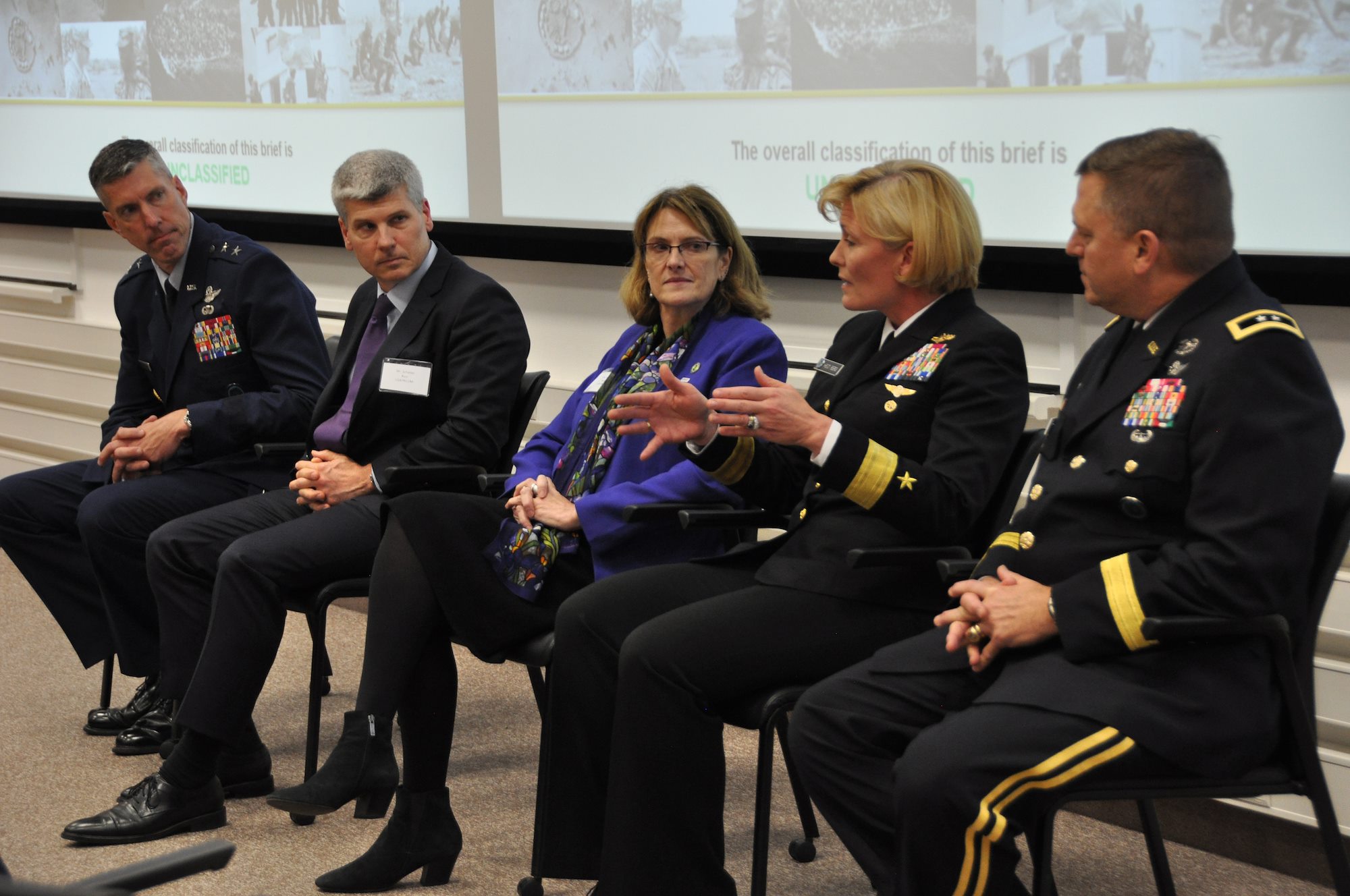 AFRICOM hosts a reception for the American Chamber of Commerce in Germany