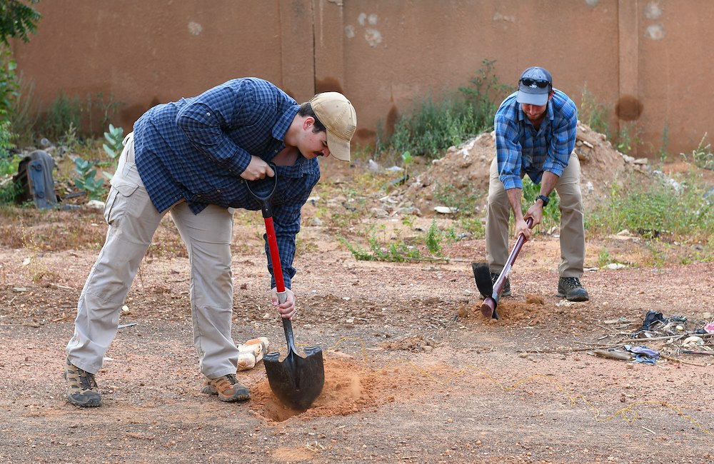 U.S. advisors train with Nigerien forces