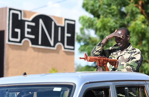 U.S. advisors train with Nigerien forces