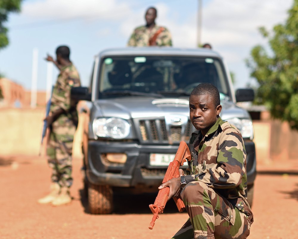 U.S. advisors train with Nigerien forces