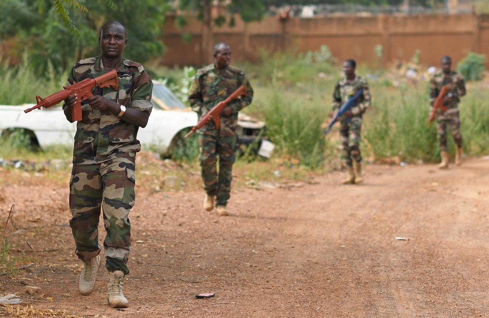 U.S. advisors train with Nigerien forces