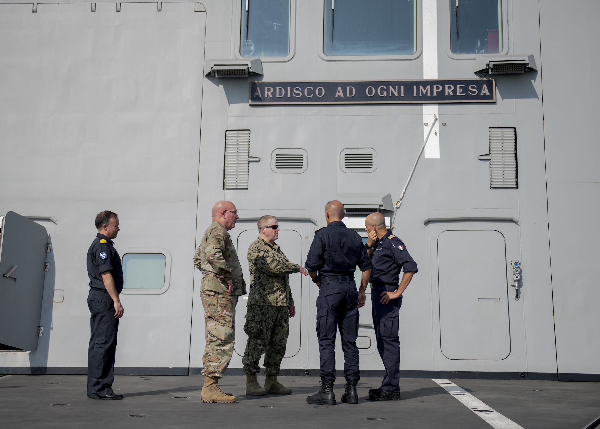 CJTF-HOA Commanding General visits Operation Atalanta