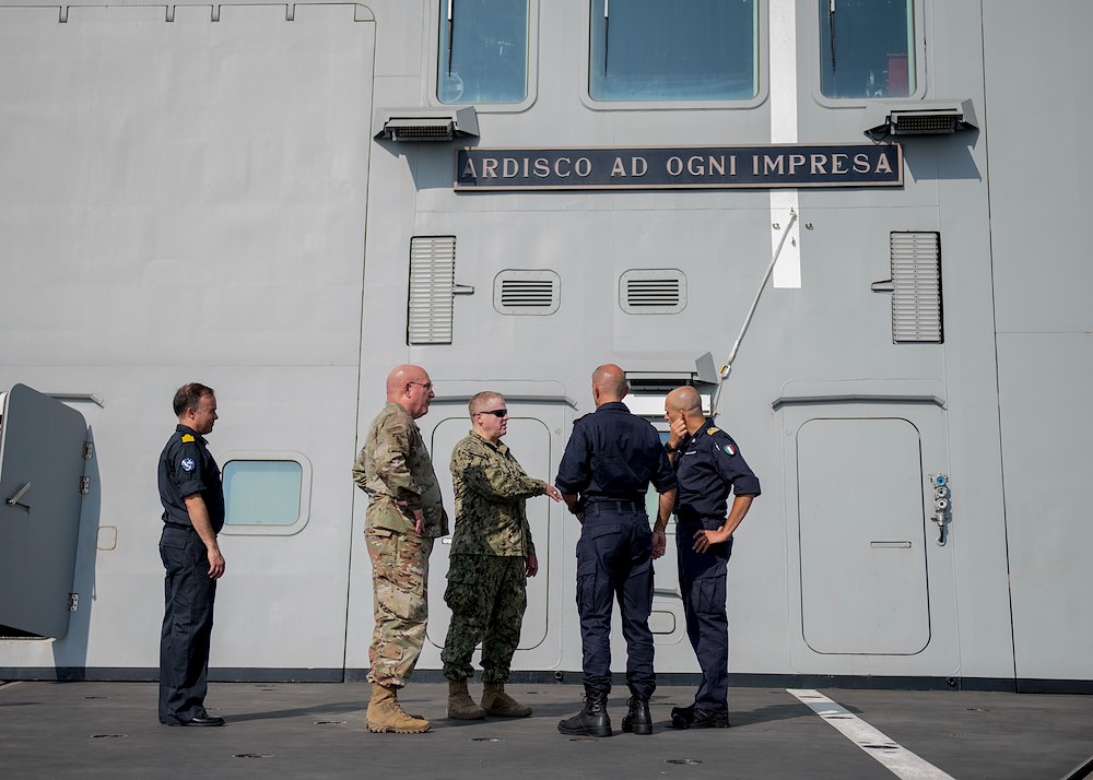 CJTF-HOA Commanding General visits Operation Atalanta