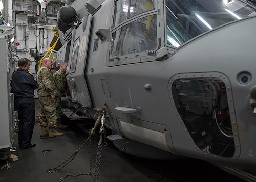 CJTF-HOA Commanding General visits Operation Atalanta