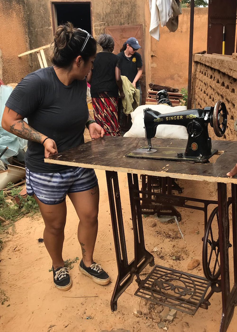 Airmen help renovate women’s vocational school in Niger