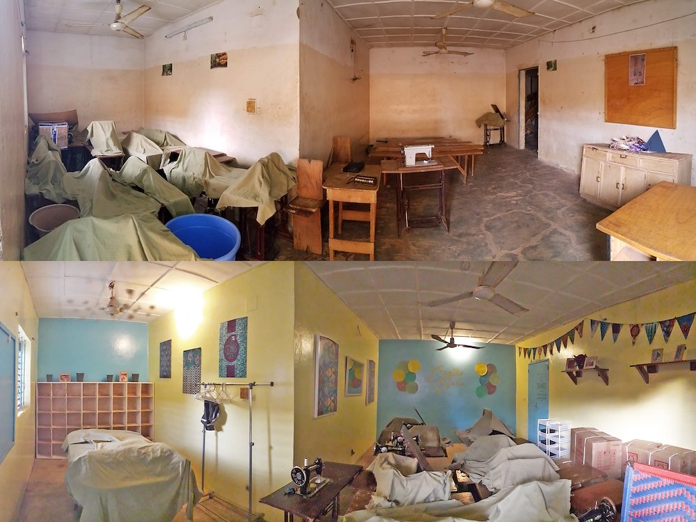 Airmen help renovate women’s vocational school in Niger