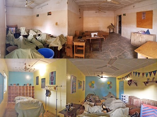 Airmen help renovate women’s vocational school in Niger