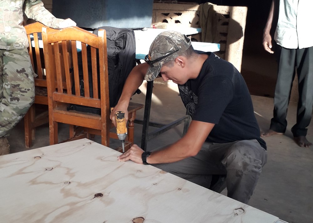 Airmen help renovate women’s vocational school in Niger