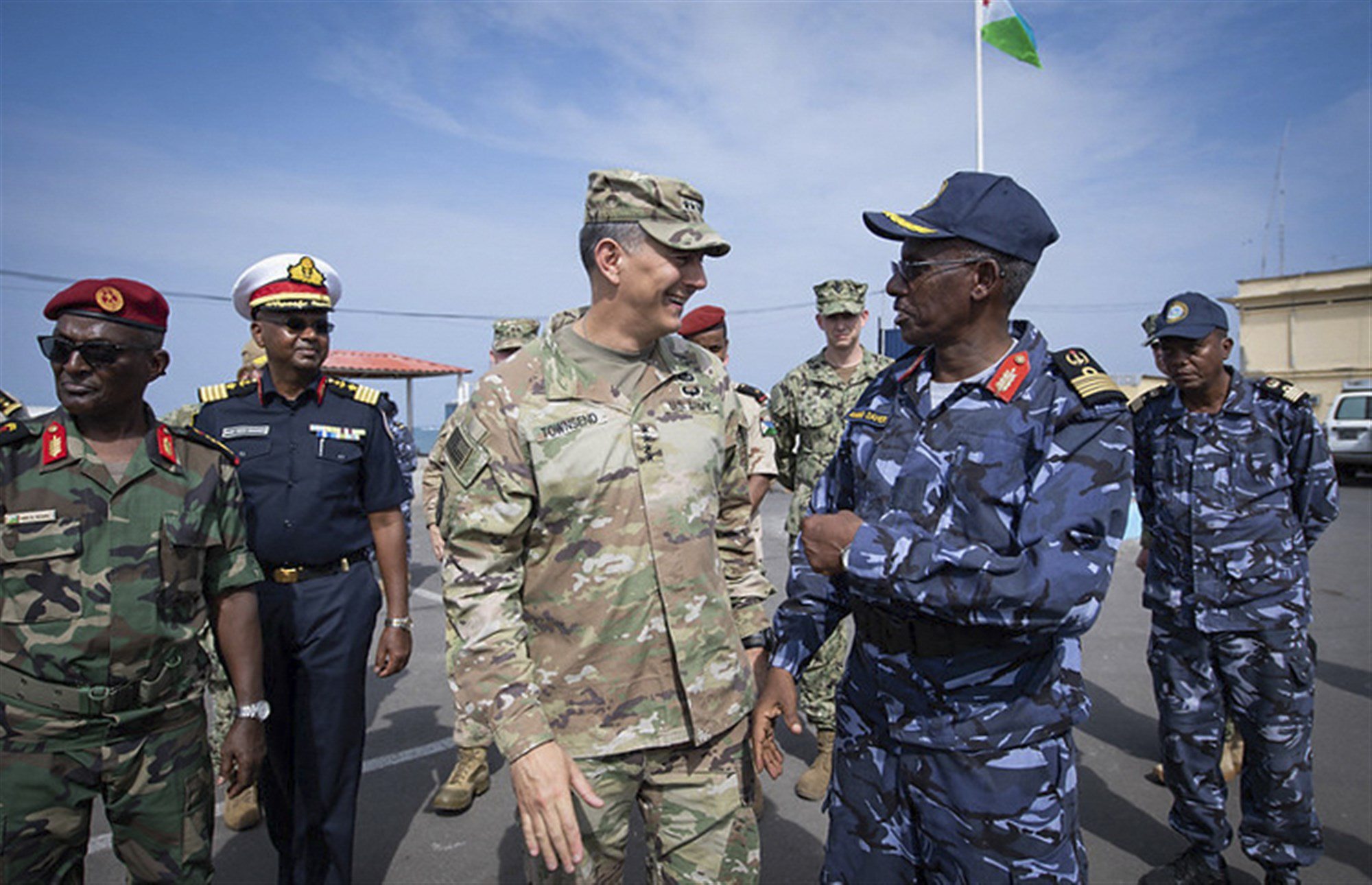 AFRICOM Commander Visits U.S., Partner Troops during Exercise Cutlass Express