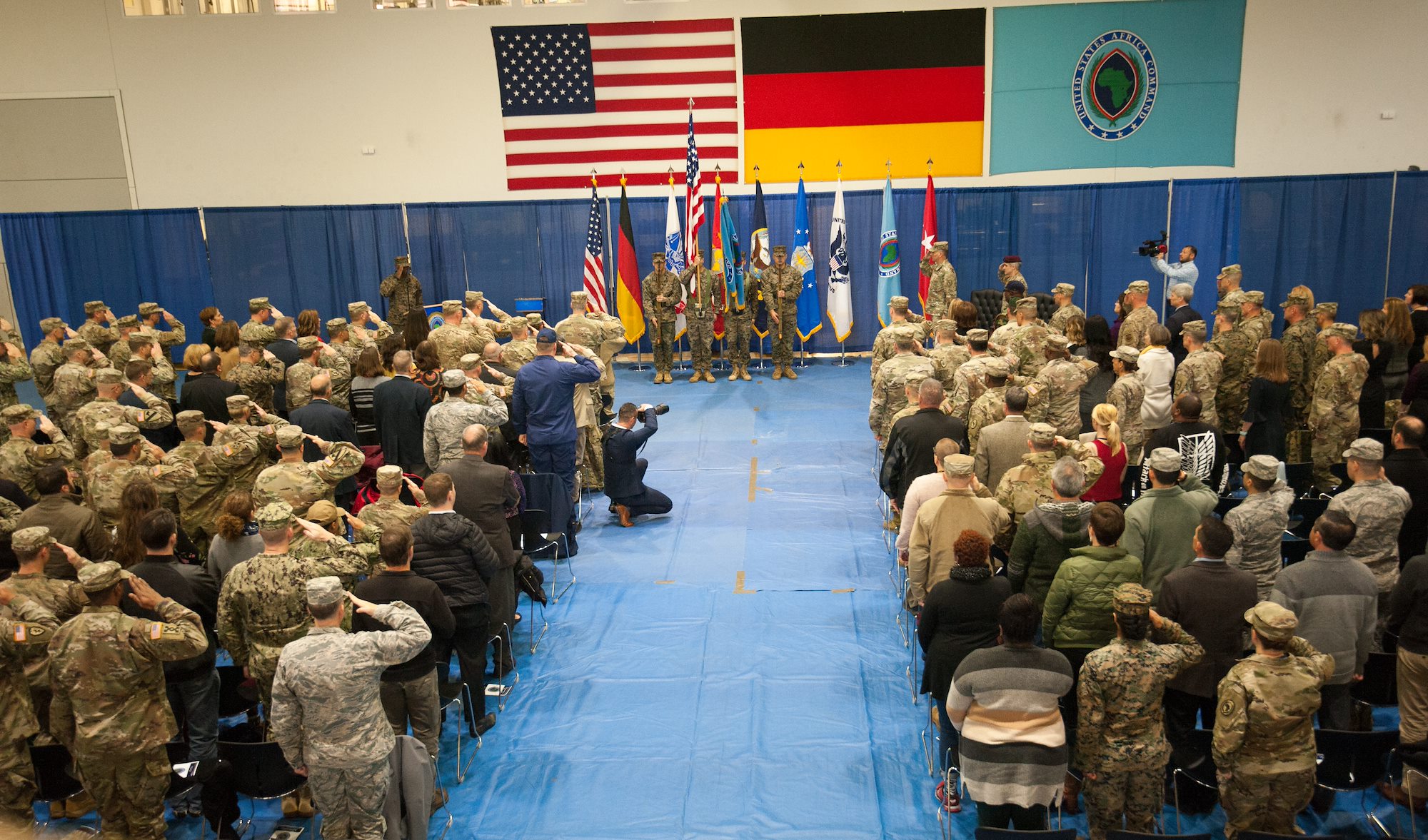 AFRICOM Command Senior Enlisted Leader relinquishes responsibility 