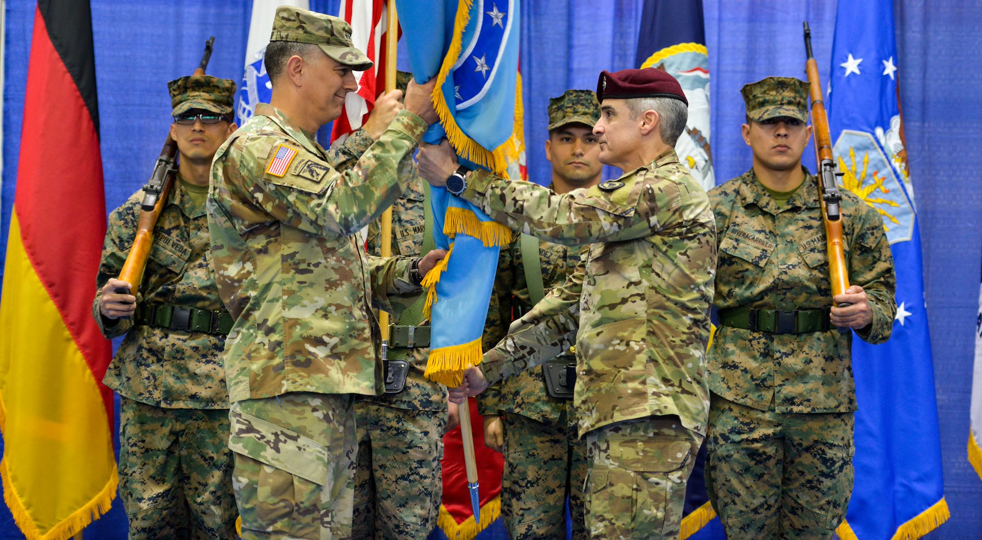 AFRICOM Command Senior Enlisted Leader relinquishes responsibility 