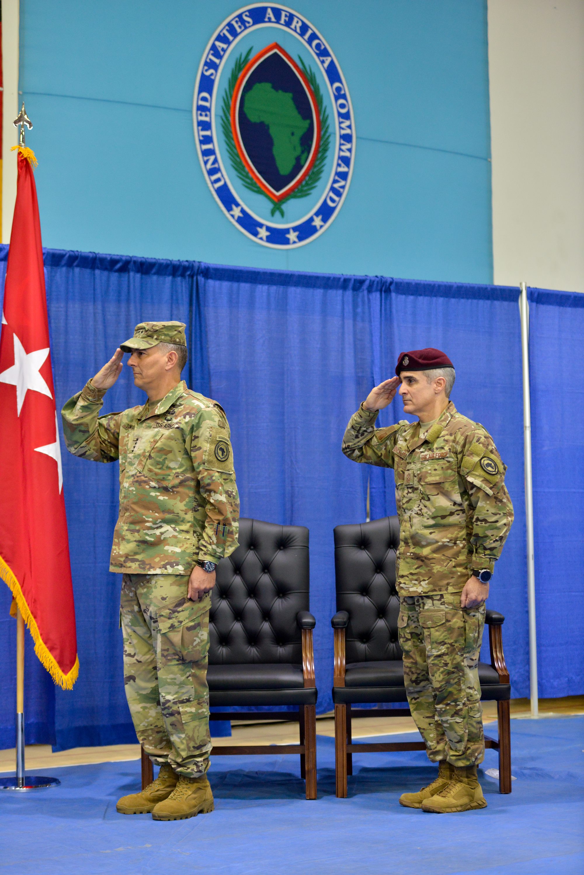 AFRICOM Command Senior Enlisted Leader relinquishes responsibility 