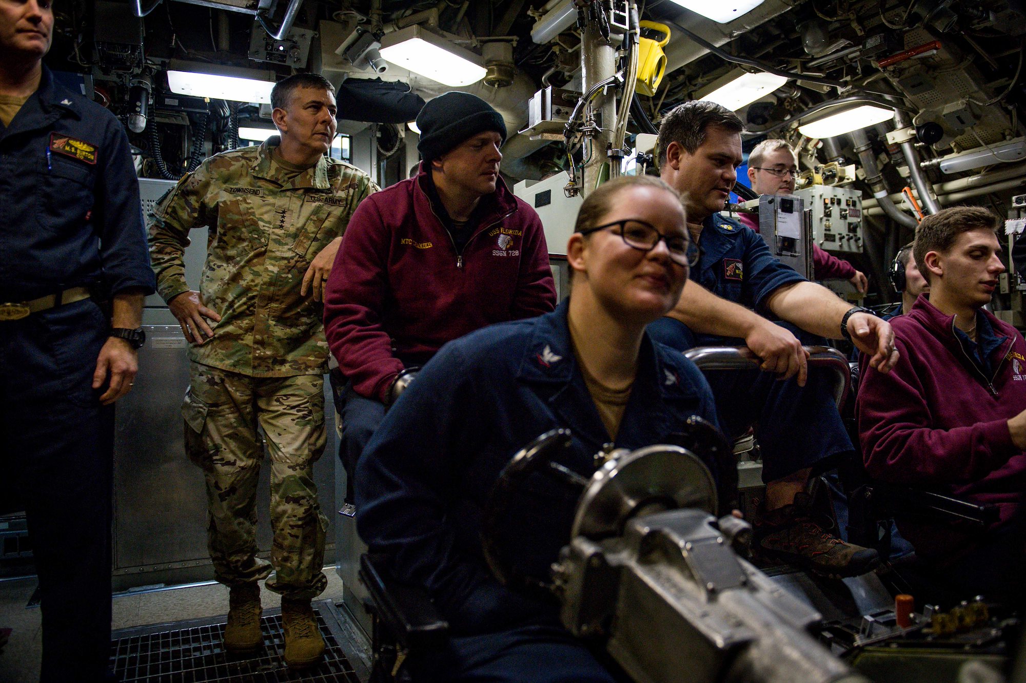 AFRICOM commander embarks USS Florida