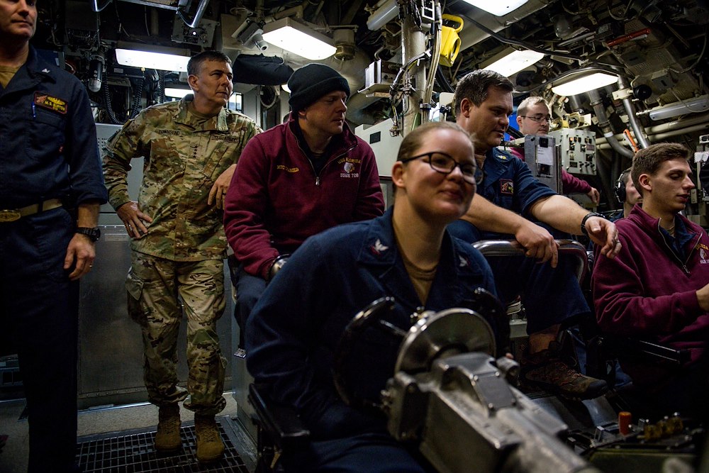 AFRICOM commander embarks USS Florida