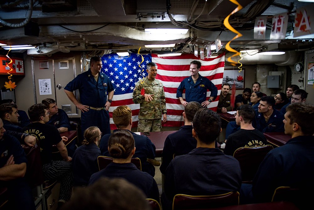 AFRICOM commander embarks USS Florida