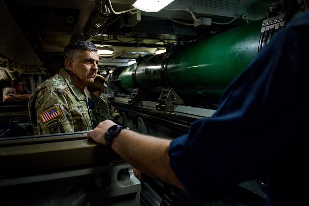 AFRICOM commander embarks USS Florida