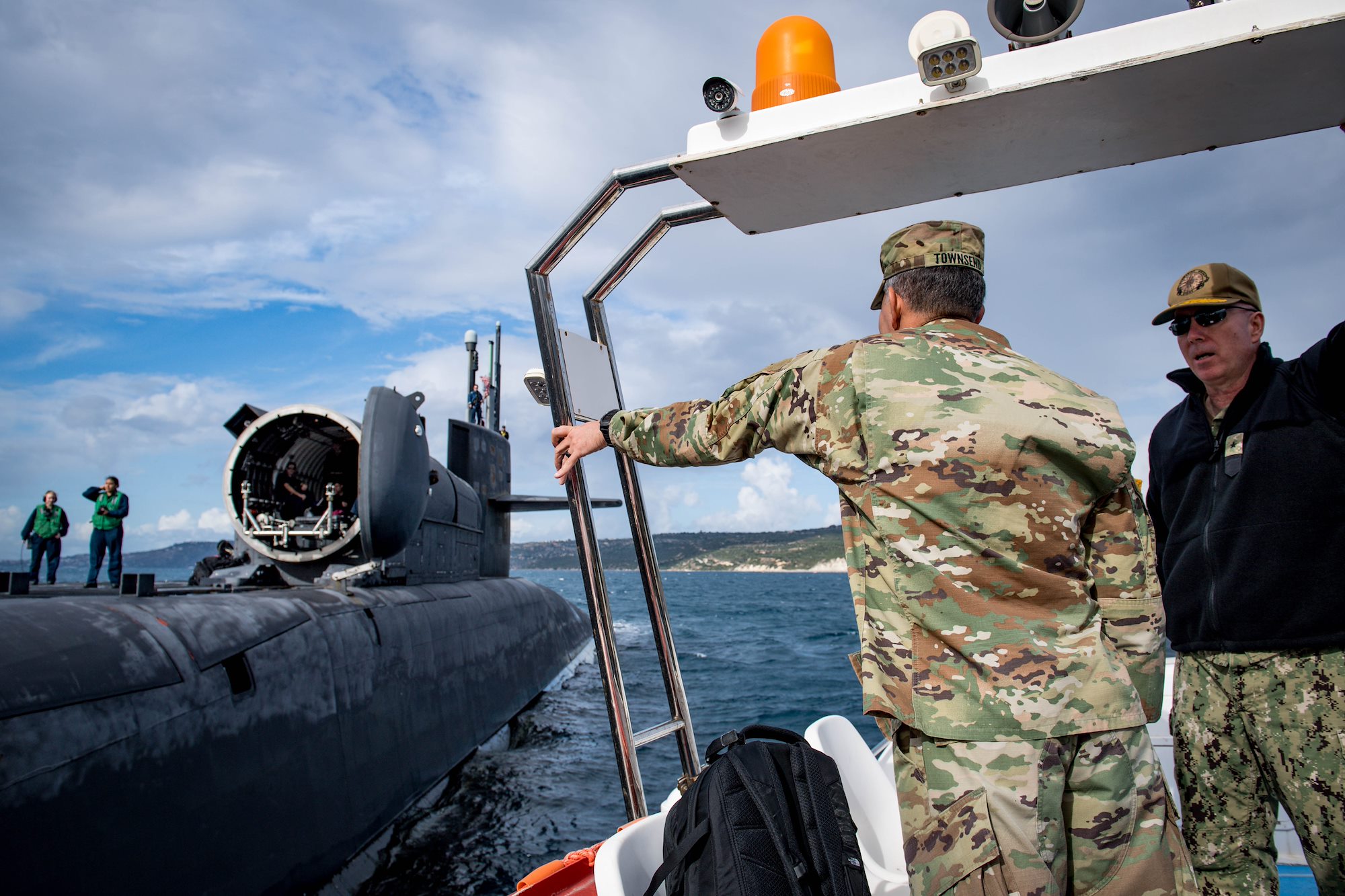 AFRICOM commander embarks USS Florida