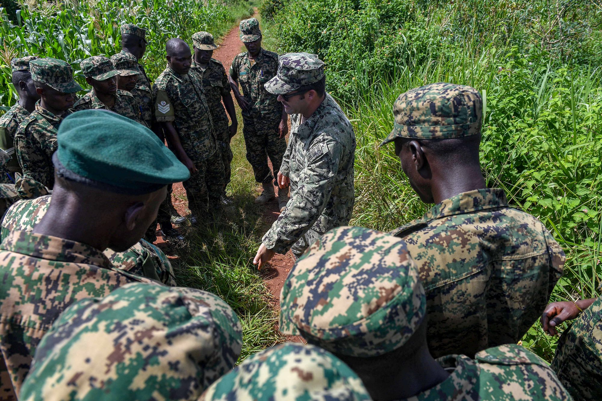 Explosive Ordnance Disposal technicians host training in Uganda