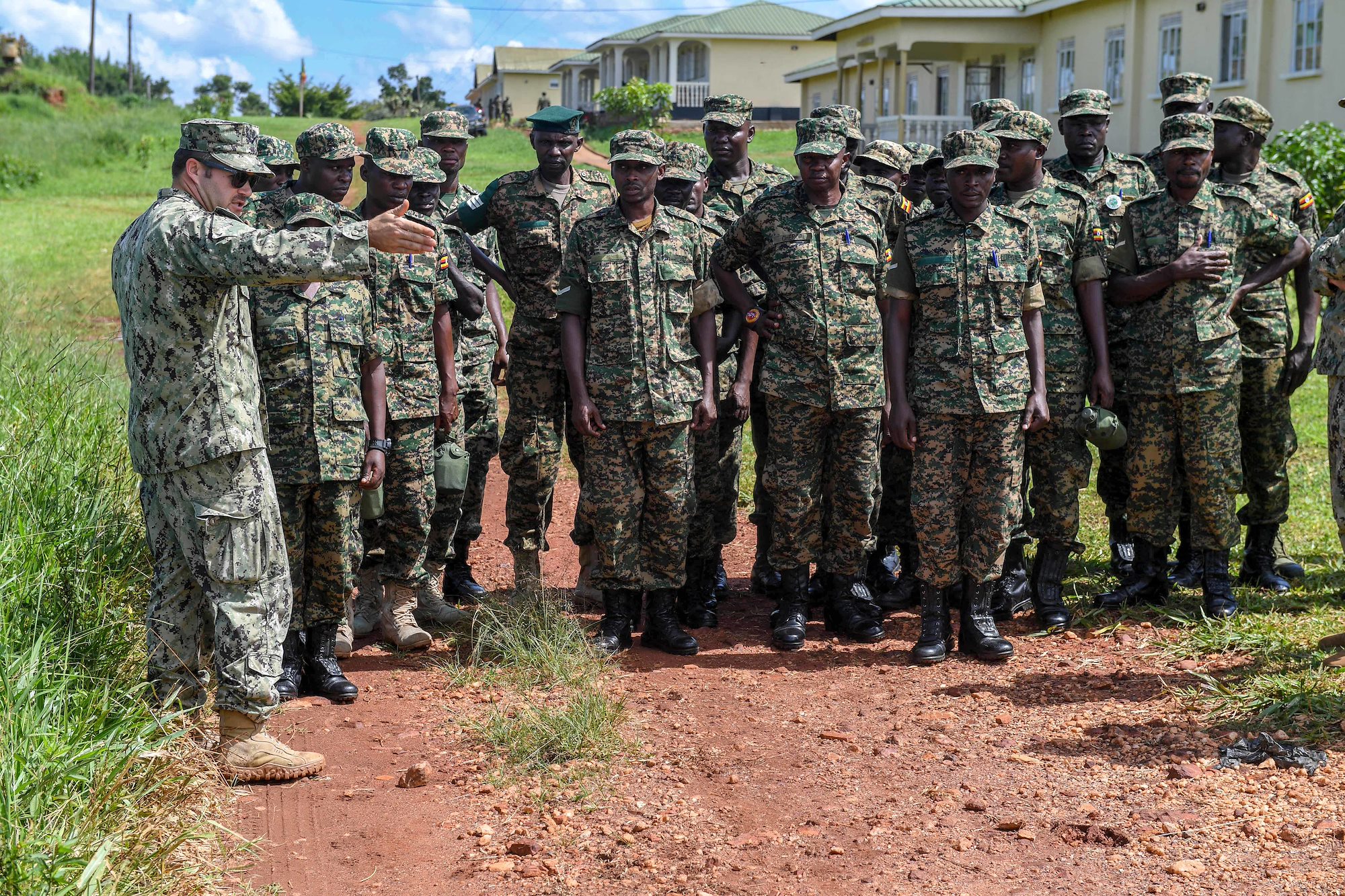 Explosive Ordnance Disposal technicians host training in Uganda