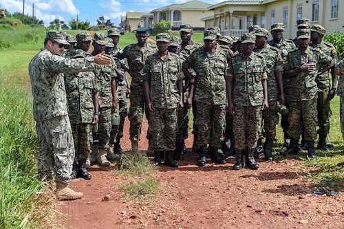 Explosive Ordnance Disposal technicians host training in Uganda