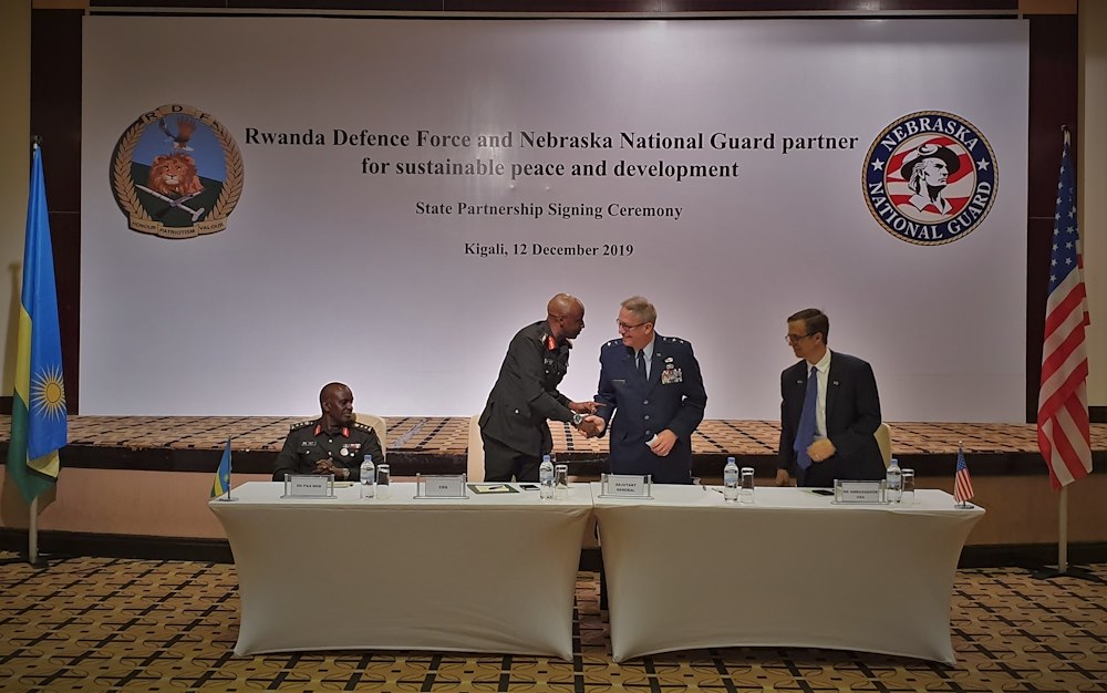 New partners Rwanda, Nebraska National Guard seek to enhance  deployment, sustainment of peacekeeping forces