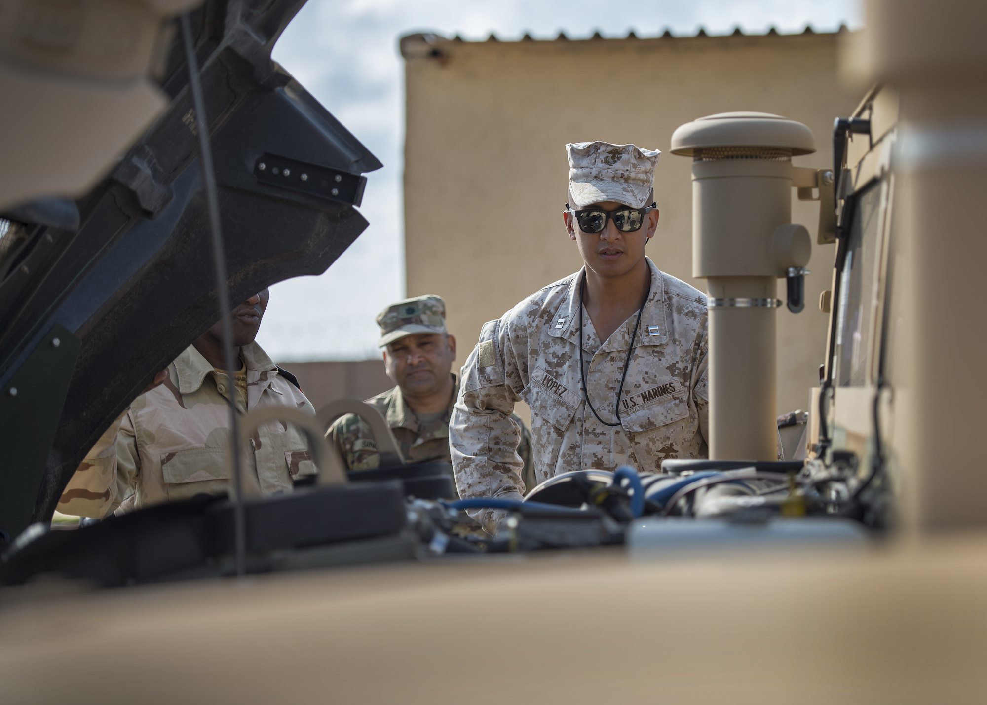 U.S. delivers Humvees to Djiboutian Armed Forces' Rapid Intervention Battalion