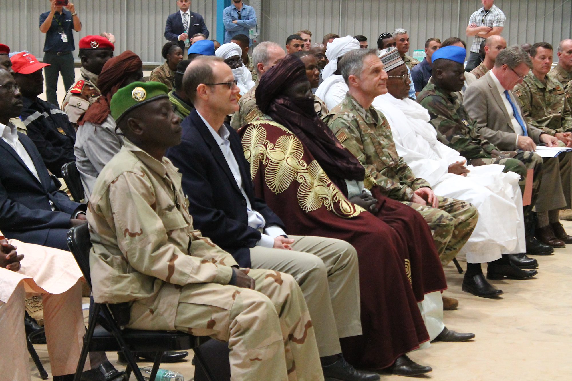U.S. Dedicates C-130 Hangar to Nigerien Air Force