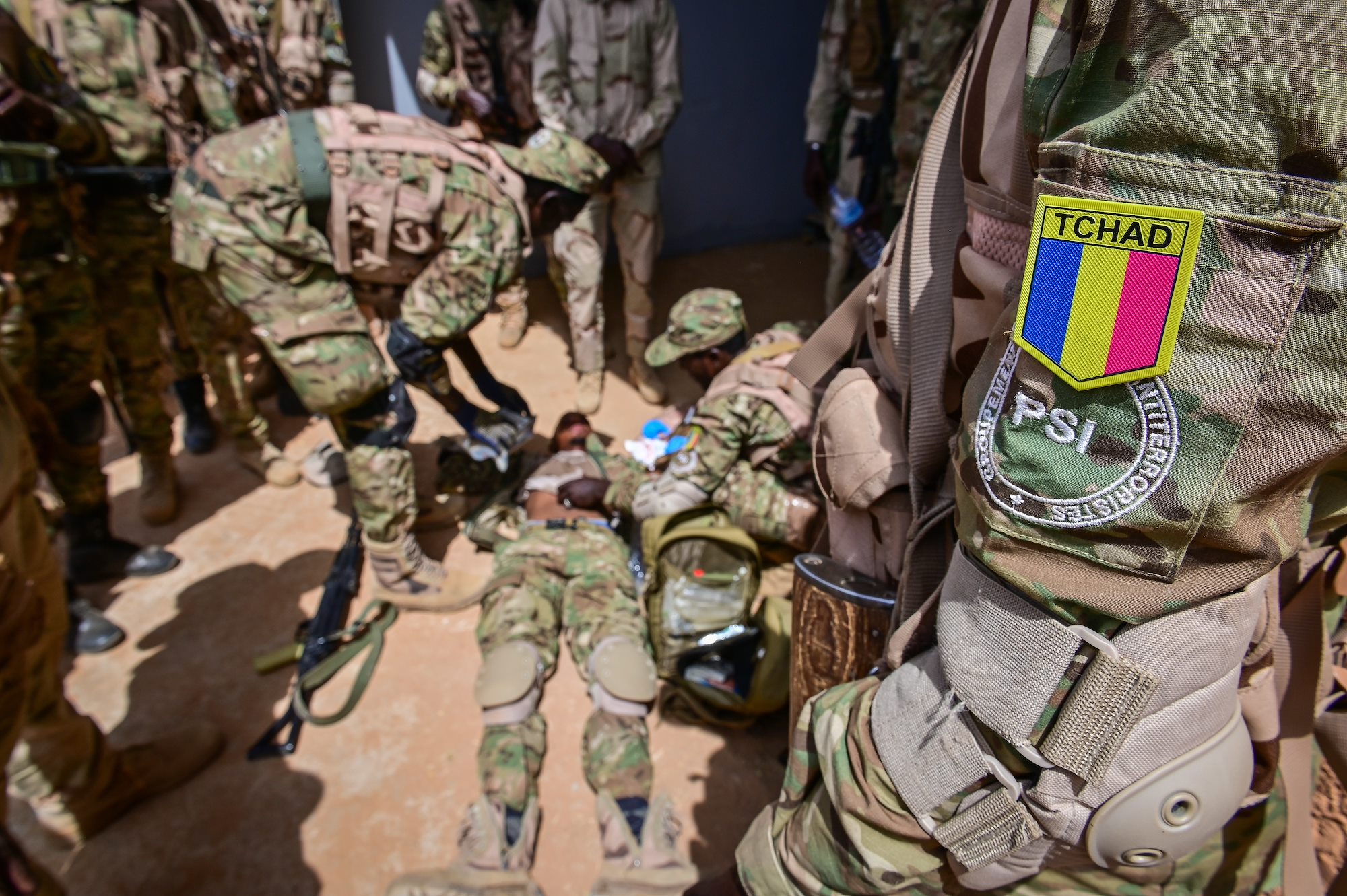 Tactical medical training adds another layer of depth of training for African forces at Flintlock 20