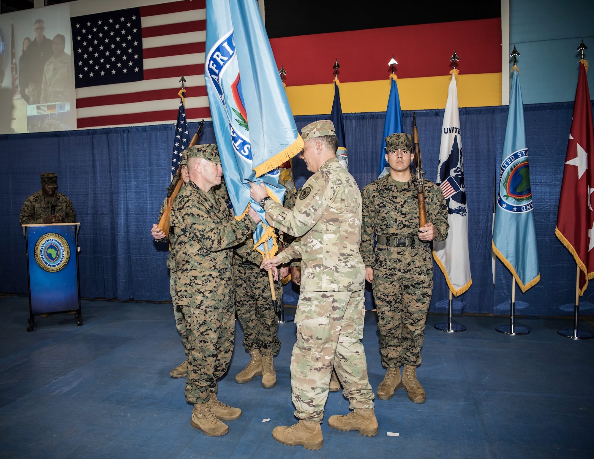 AFRICOM welcomes new command senior enlisted leader