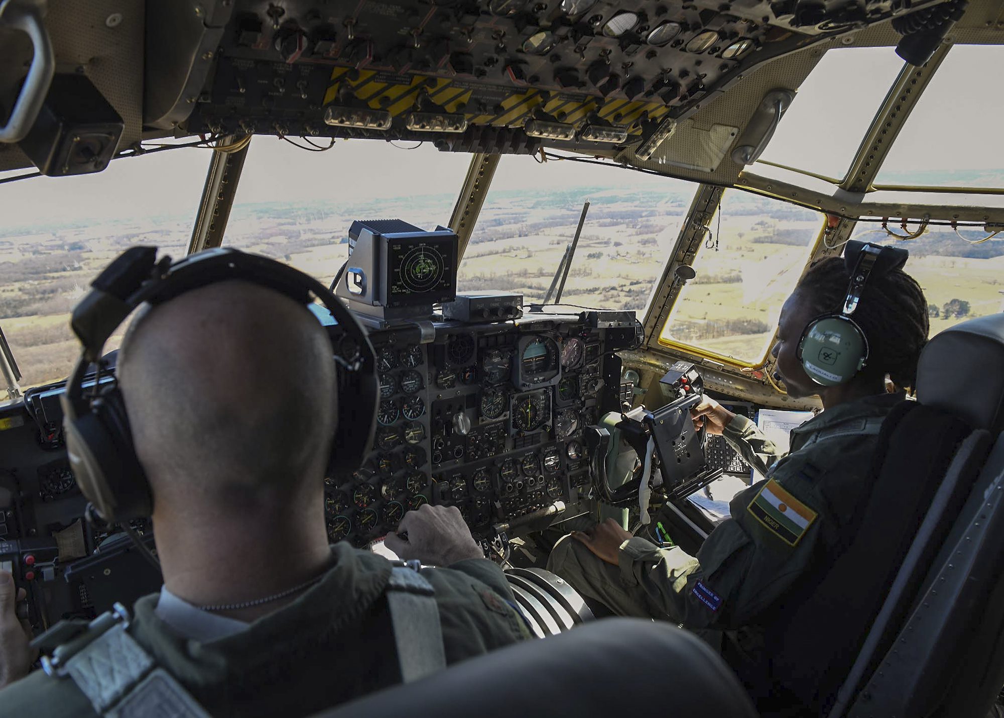 Nigerien Air Force's first female pilot adds C-130 to repertoire