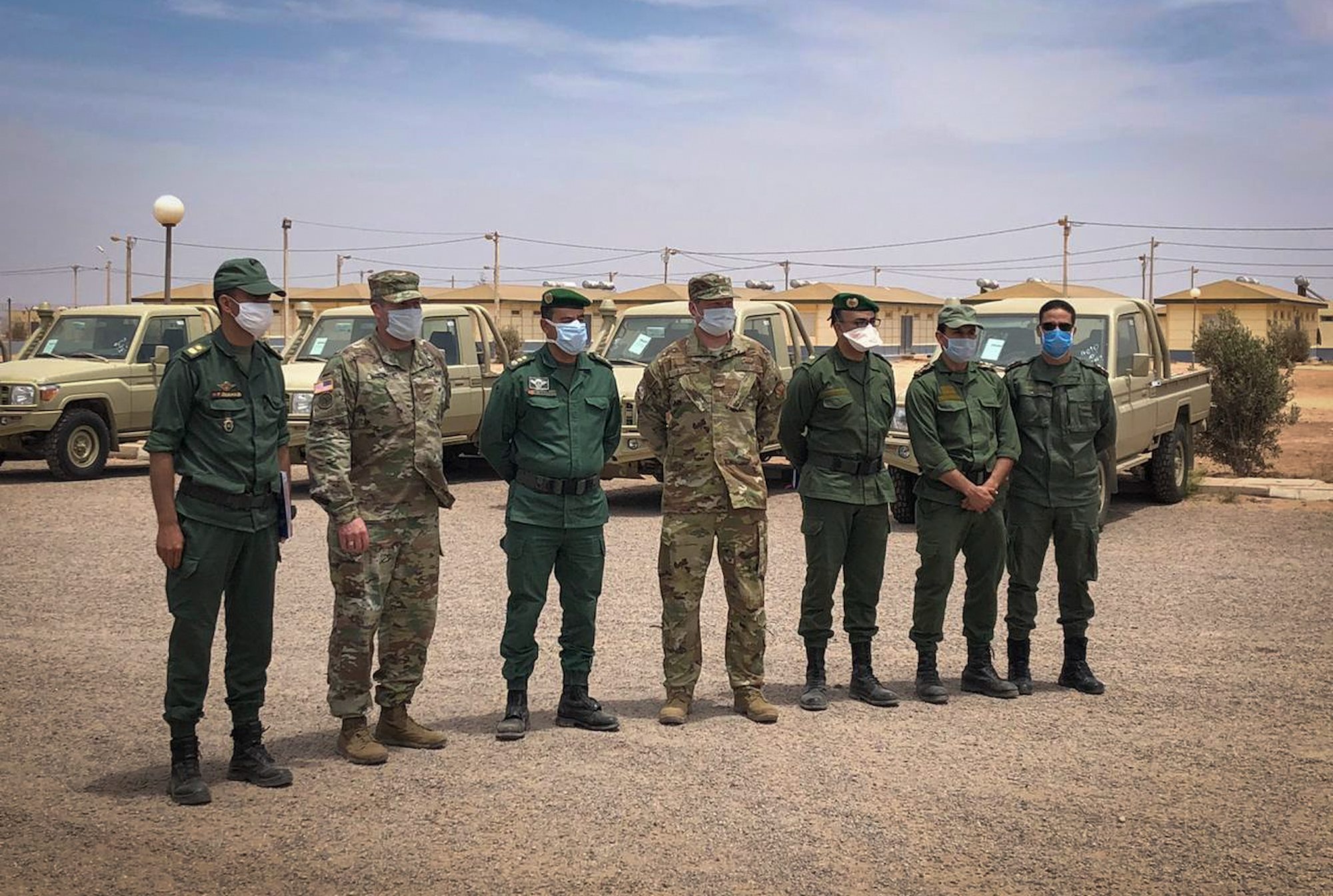 U.S. delivers specialized vehicles to Moroccan Special Operations Forces