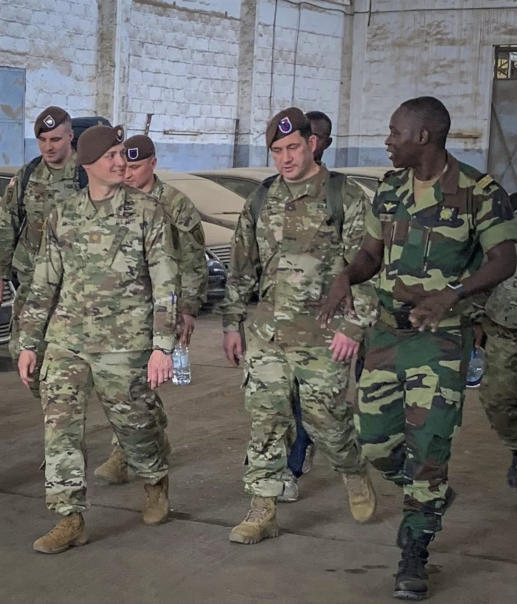1st SFAB begins advising mission with vehicle maintenance training in Senegal